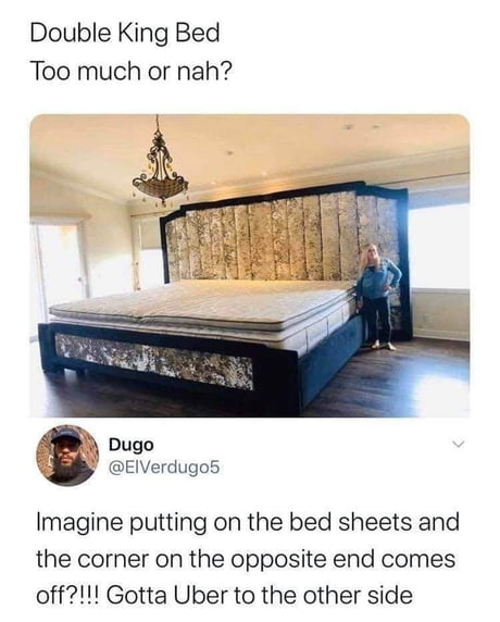 Rich people beds