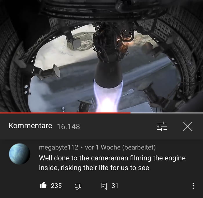 Rocket cam man