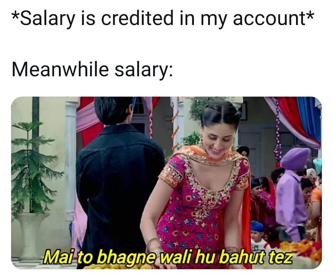 Salary credit