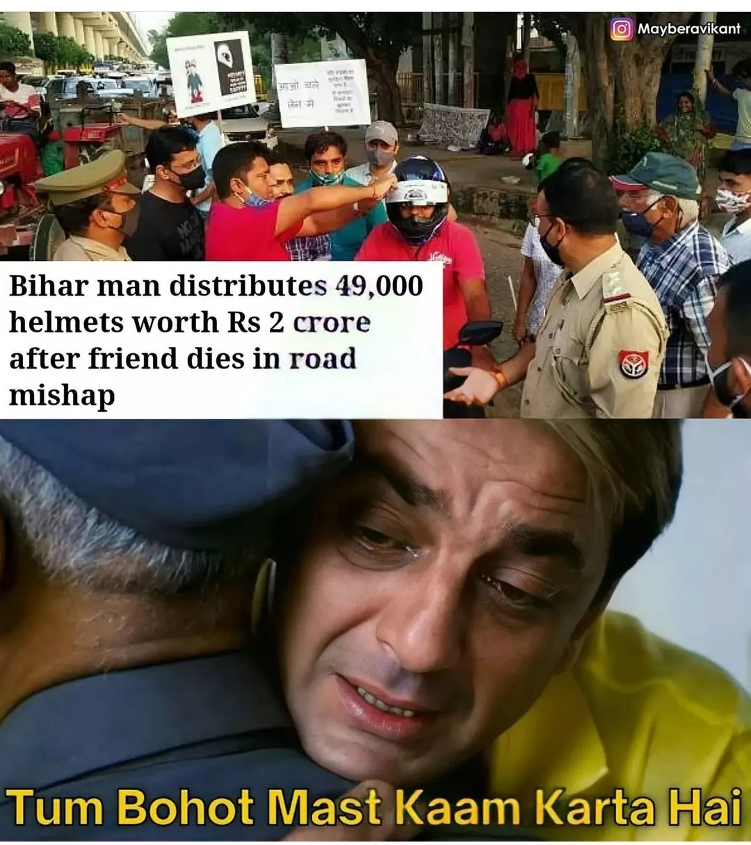 Salute to u broo