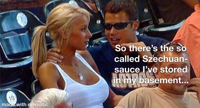 Some have all the sauce.