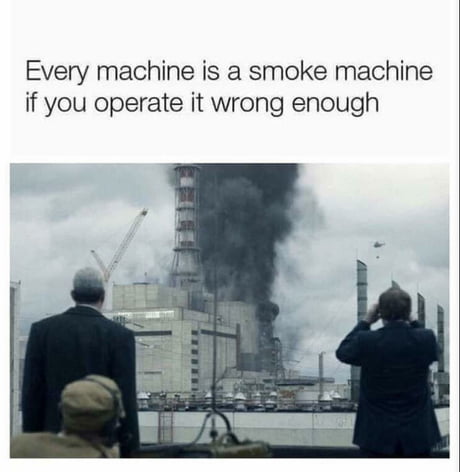 Some smoke