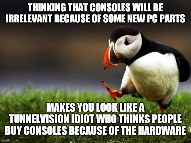 Sometimes I think there are Ad bots on this platform when &quot;pc masterrace&quot; posts are spammed