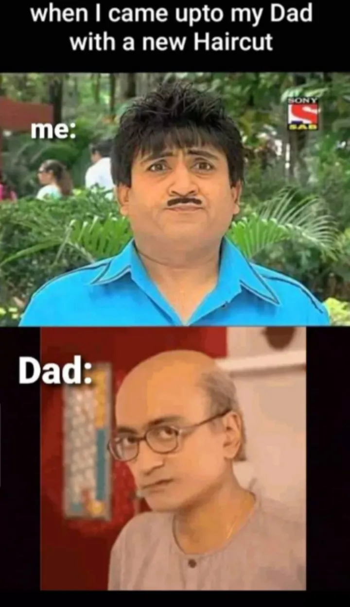 Sorry dad........
