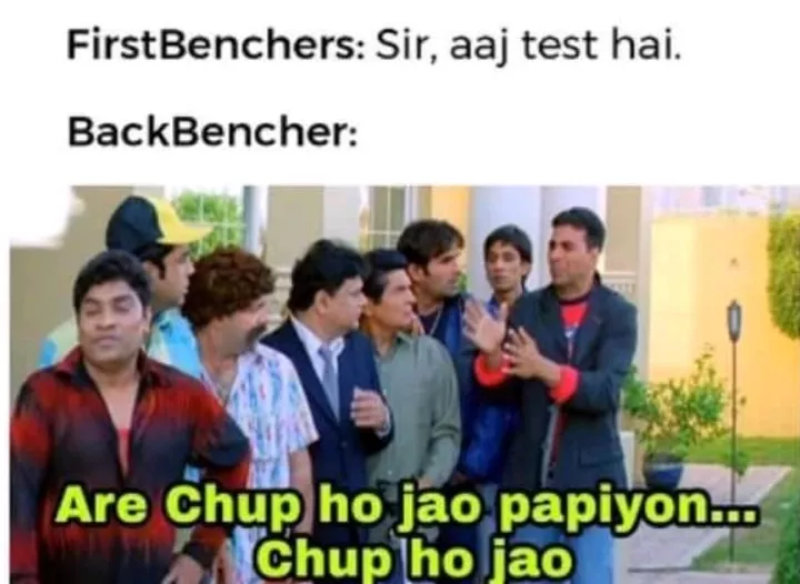 Teacher ko yaad nahi ho per enko bade lagae rehte hai kharish
