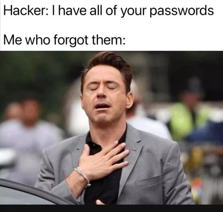 Thank god...