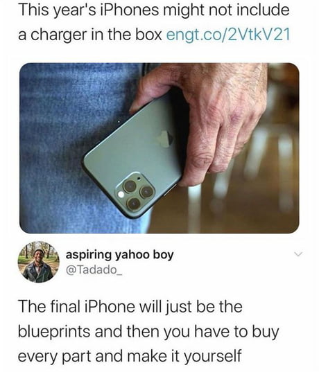 The blueprints will be expensive too