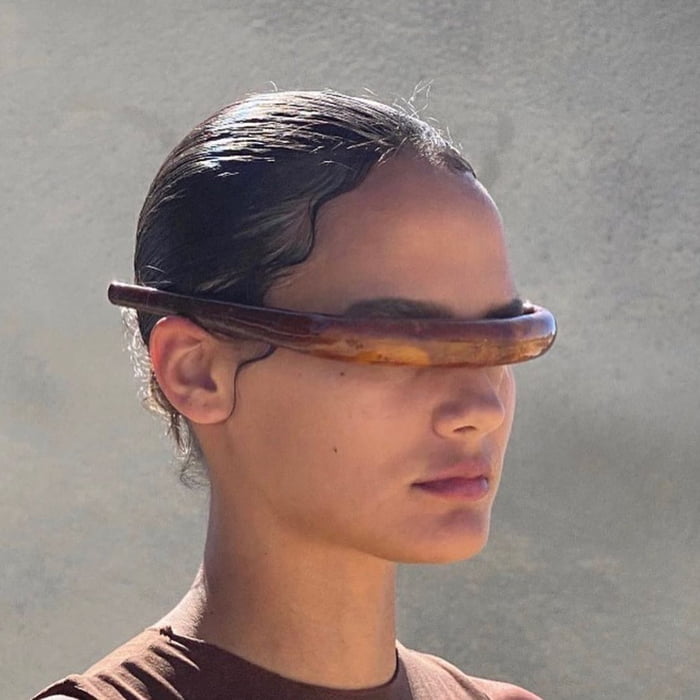 The brand new sunglasses from Yeezy. I mean wtf man