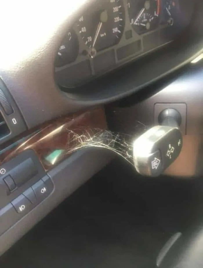 The Inside of a BMW