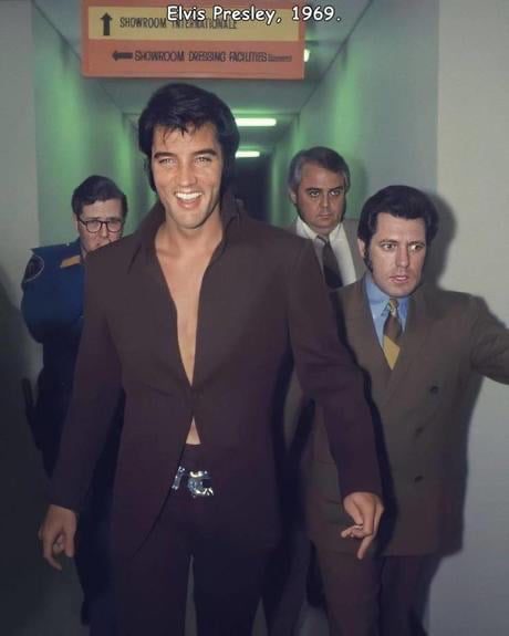 The King (never understood what people meant with him beeing most charasmatic, but damn... look at this - no homo!)