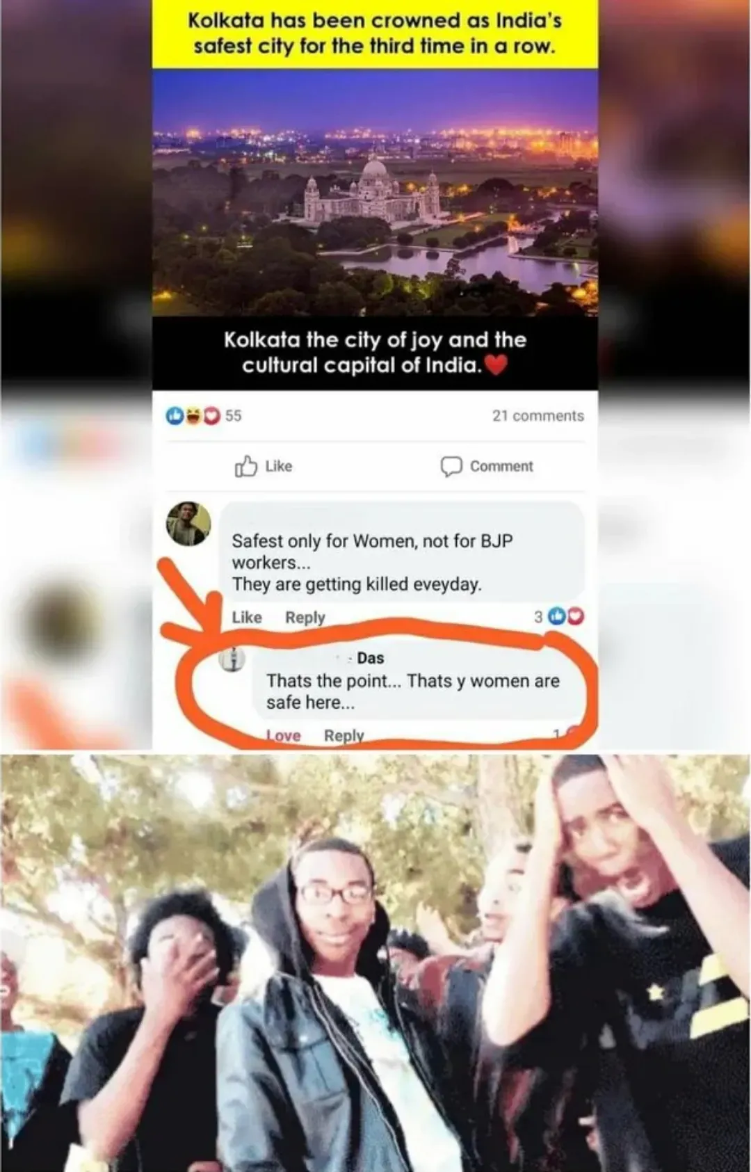 The reason behind Kolkata being the safest city for women in India