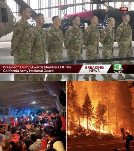 These 7 servicemen disobeyed direct orders and flew into a campsite on fire on 2 helicopters, and in four trips, saved 242 people, saving 50 more in the next 48 hours after being told to abort