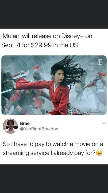 They really wanna earn back that waste of a $200 million budget