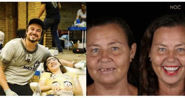 This dentist travels around Brazil to treat the teeth of poor people for free