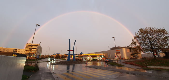 This happened in my town yesterday