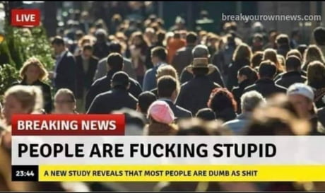 This just in...