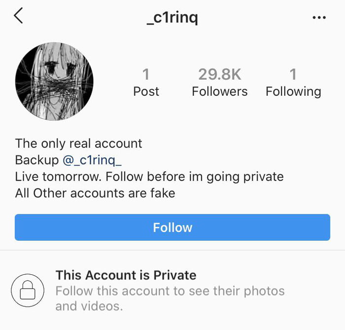 This person on Instagram who posts videos of graphic animal abuse (Possibly of them doing it themselves)