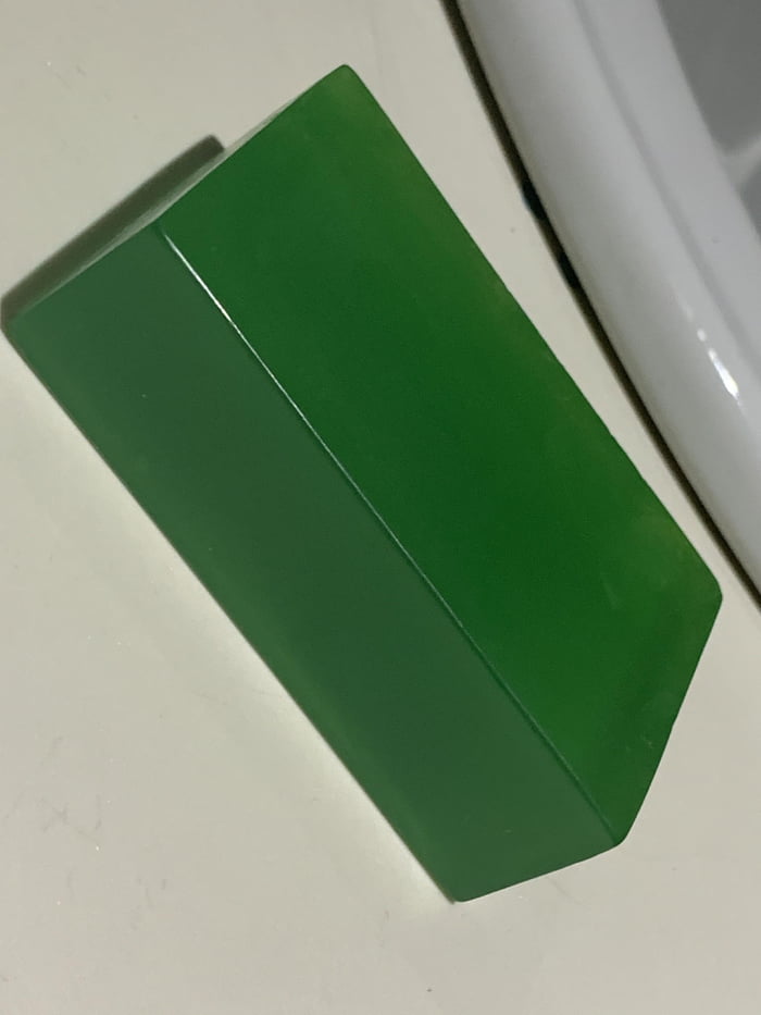 This soap is clean- even for soap