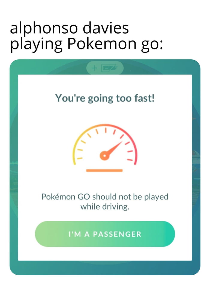 Too damn fast