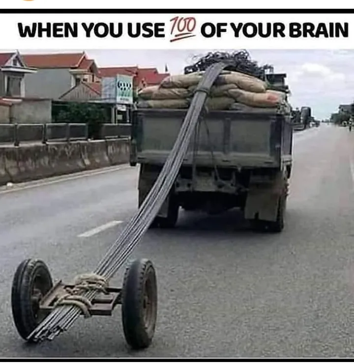 Use your brain,