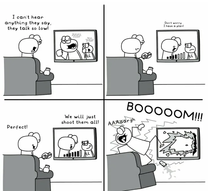 Watching movies