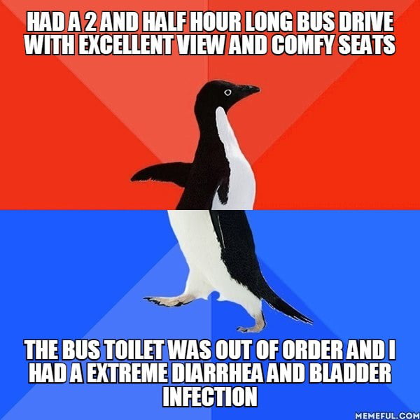 We couldn&#039;t even stop. I tought i&#039;m gonna die