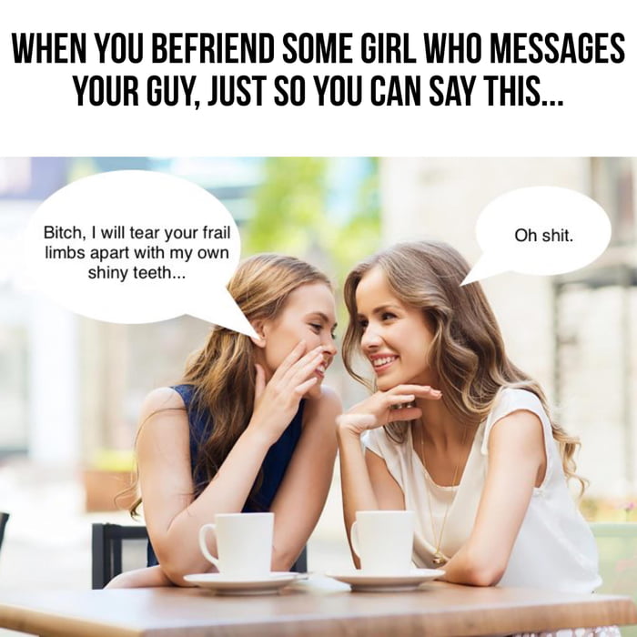 When girls know he&#039;s taken yet they push it, so you stake your claim.