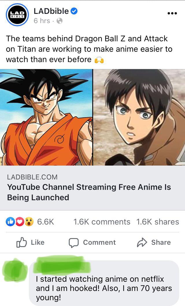 When you realise you and your grandma share the same interests