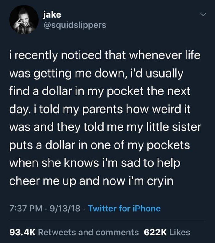 Wholesome little sister!