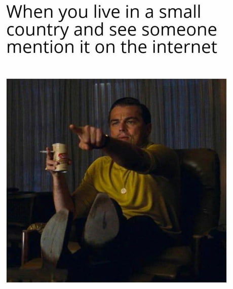 Wow someone knows we exist