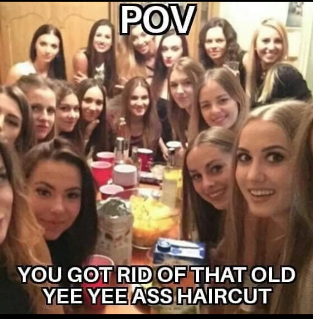 Yeah finally got rid of my shitty hairstyle😆