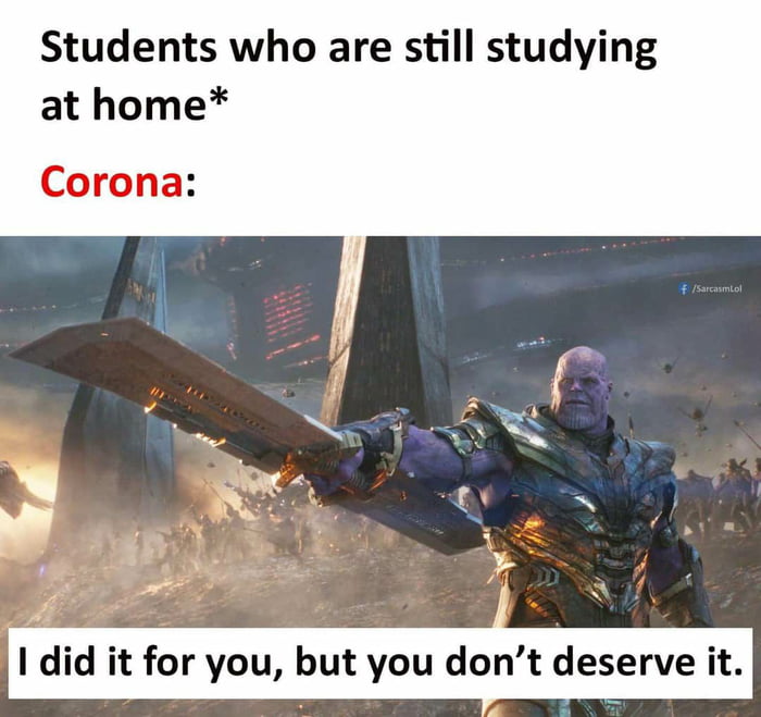 You don&#039;t Deserve it !