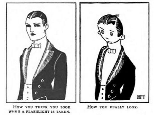 You want old-school memes? Have this one from 1921